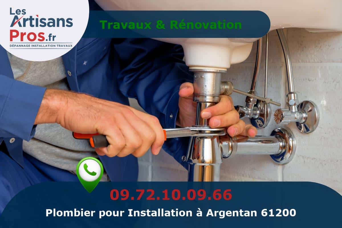 Installation de Plomberie Argentan