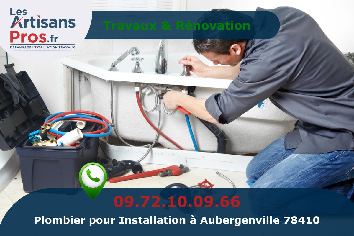 Installation de Plomberie Aubergenville