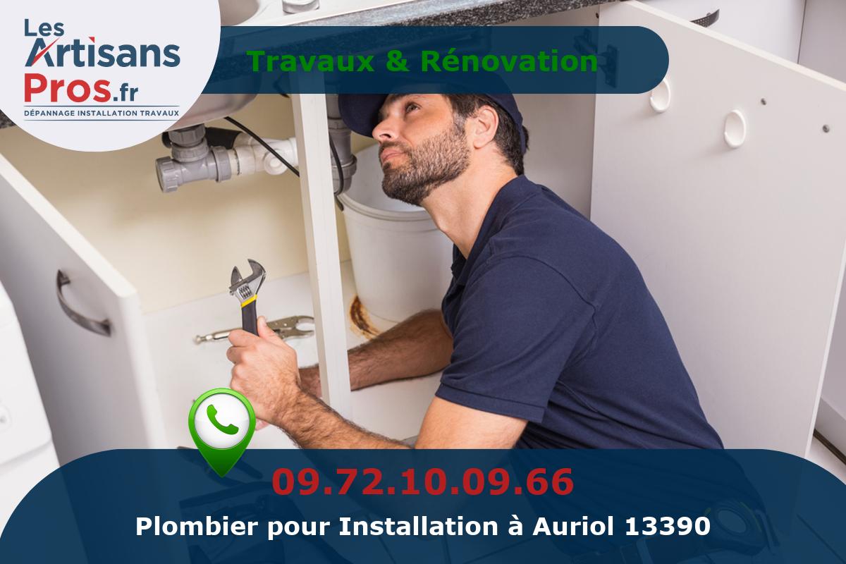 Installation de Plomberie Auriol