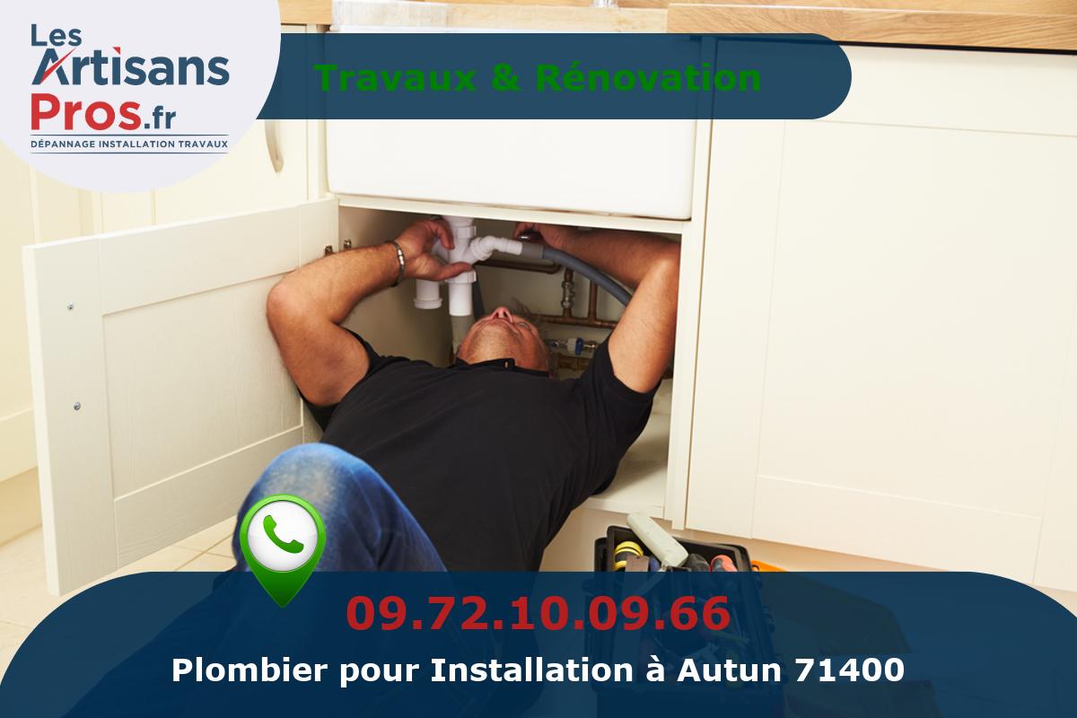 Installation de Plomberie Autun