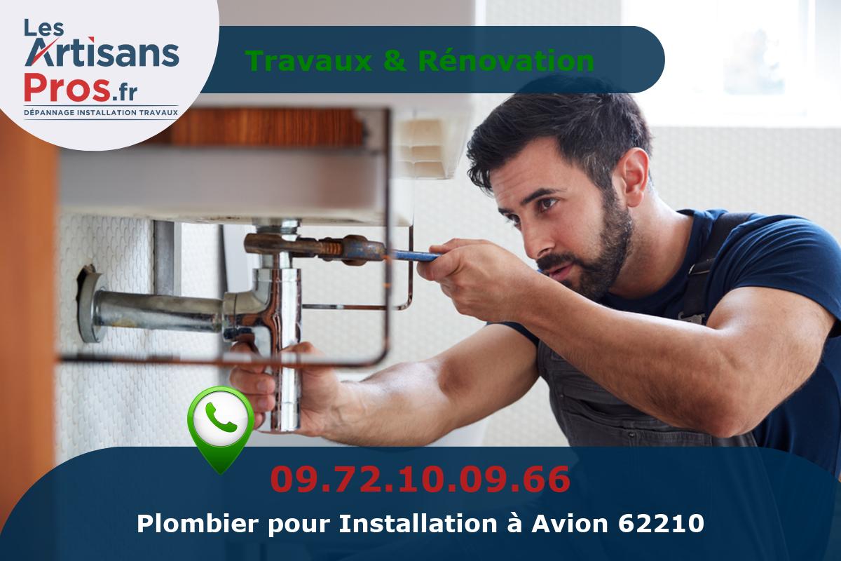 Installation de Plomberie Avion