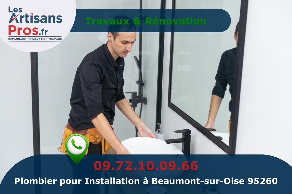 Installation de Plomberie Beaumont-sur-Oise