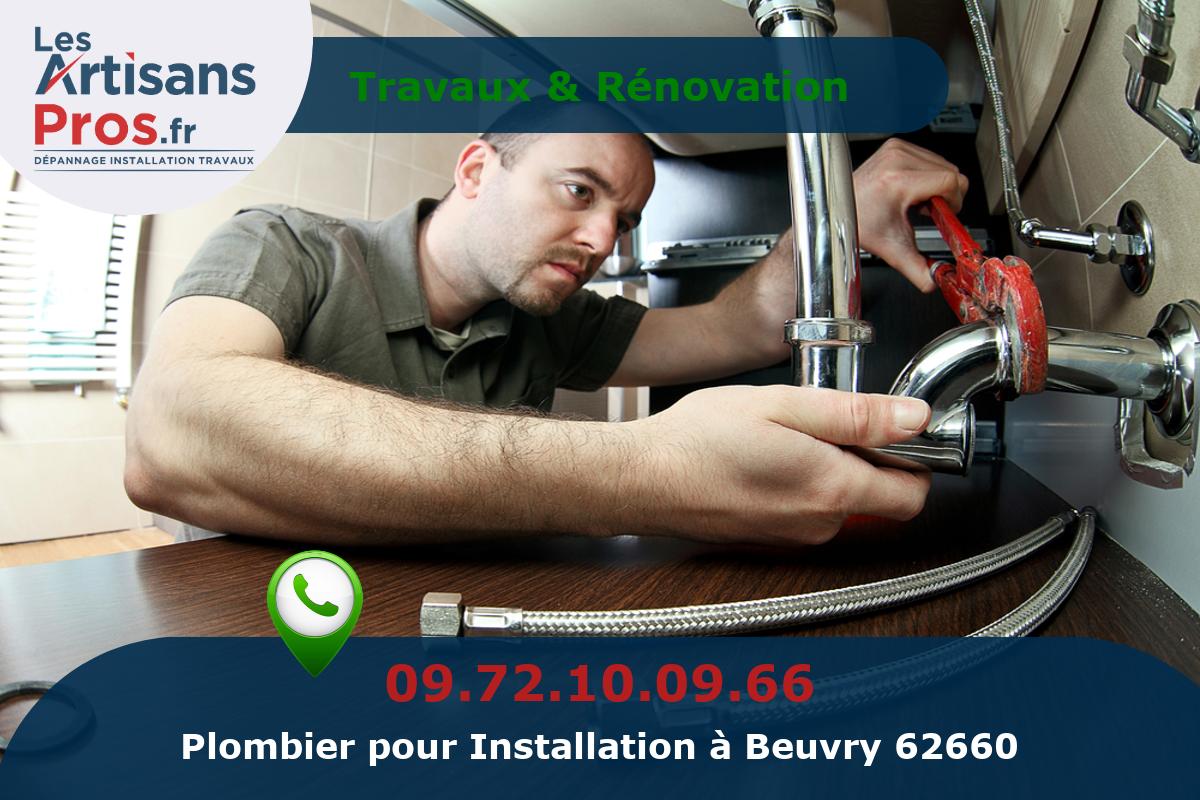 Installation de Plomberie Beuvry