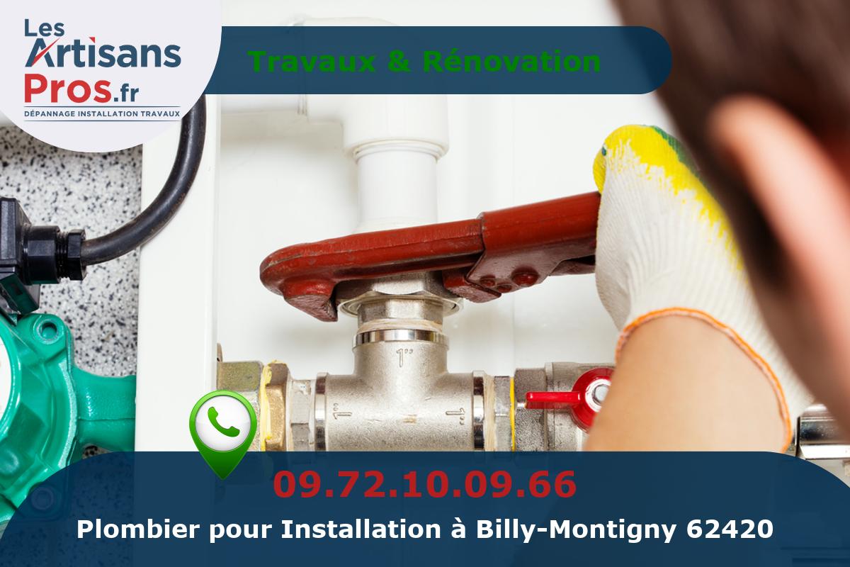 Installation de Plomberie Billy-Montigny