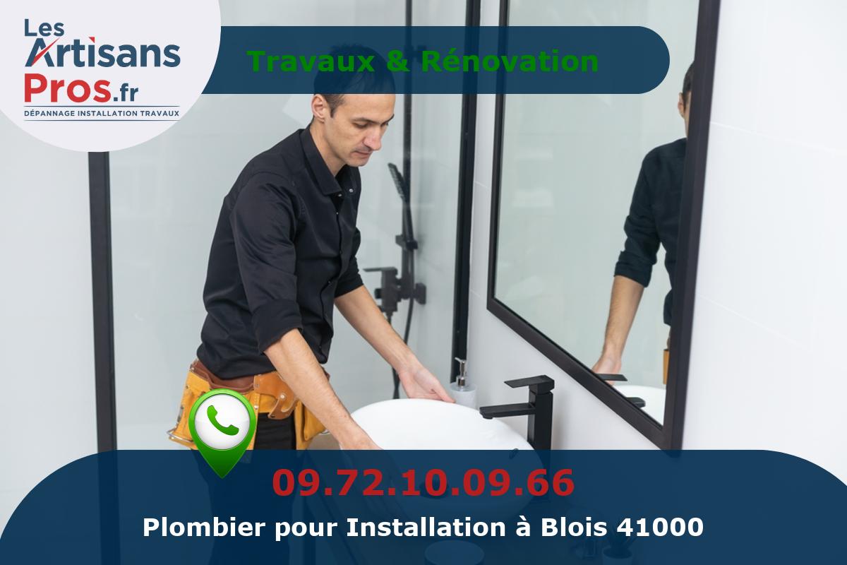 Installation de Plomberie Blois