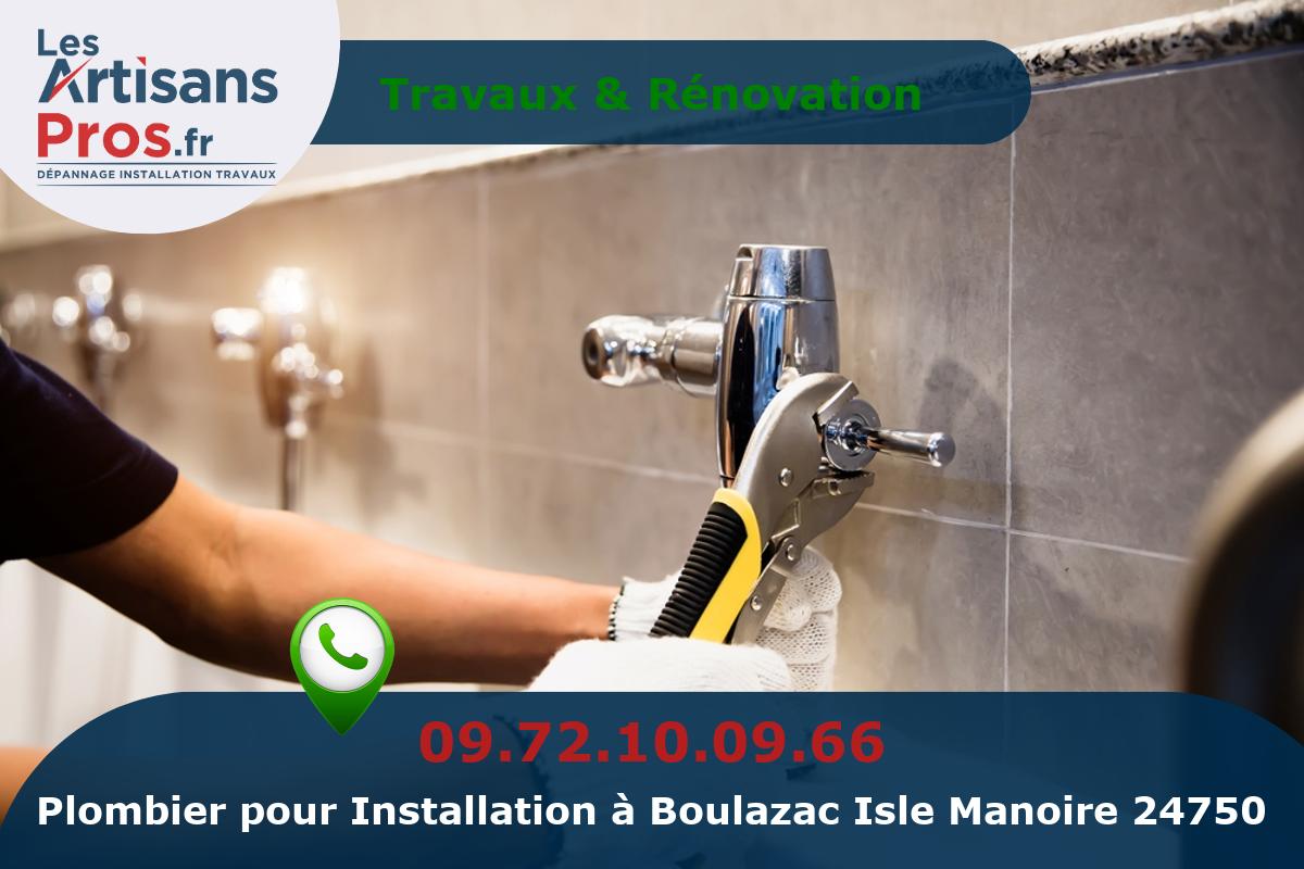 Installation de Plomberie Boulazac Isle Manoire