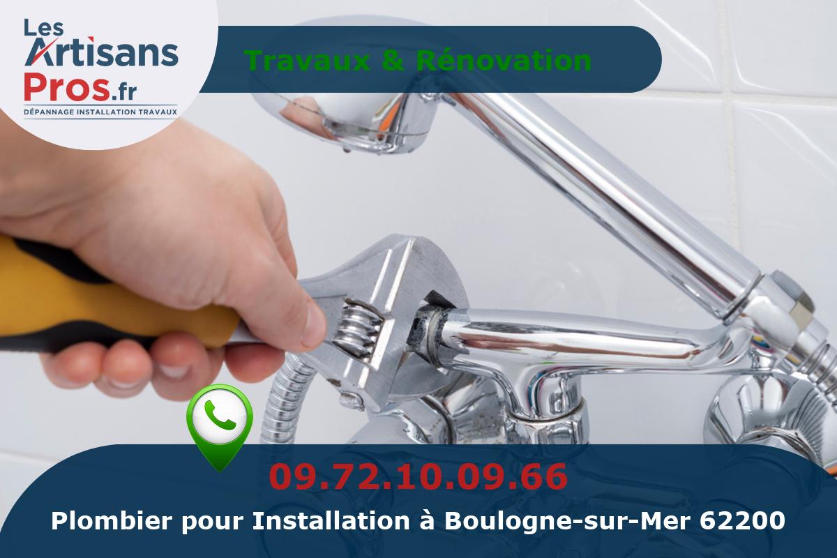 Installation de Plomberie Boulogne-sur-Mer