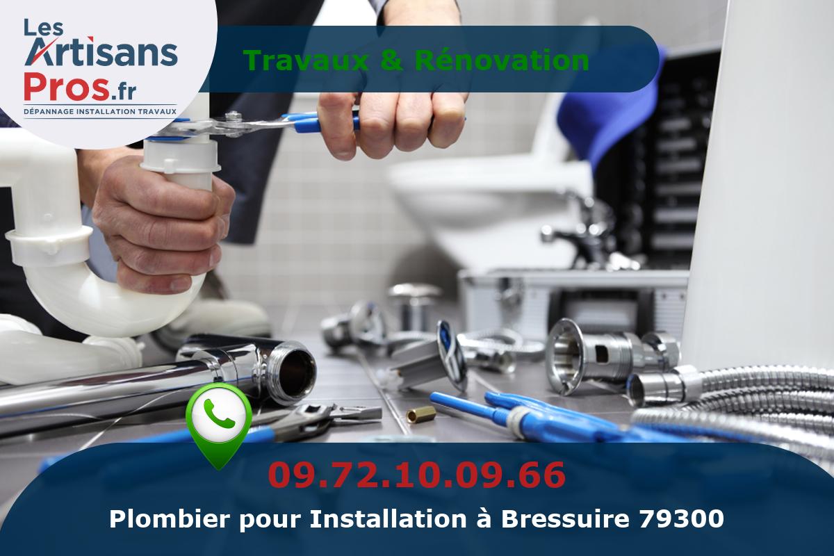 Installation de Plomberie Bressuire