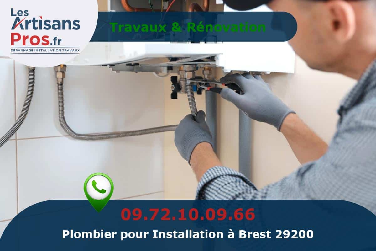 Installation de Plomberie Brest