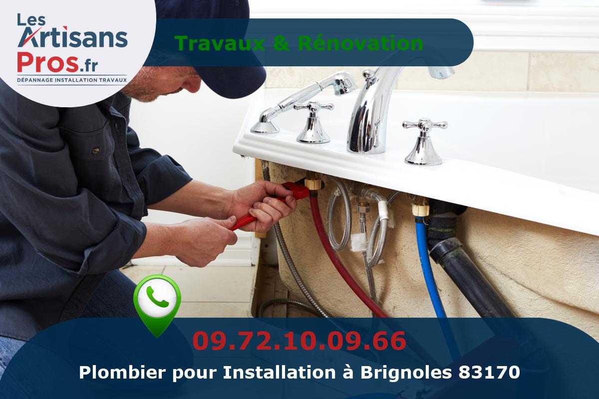 Installation de Plomberie Brignoles