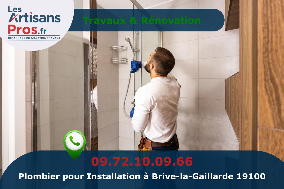 Installation de Plomberie Brive-la-Gaillarde