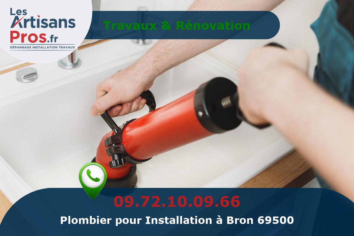 Installation de Plomberie Bron