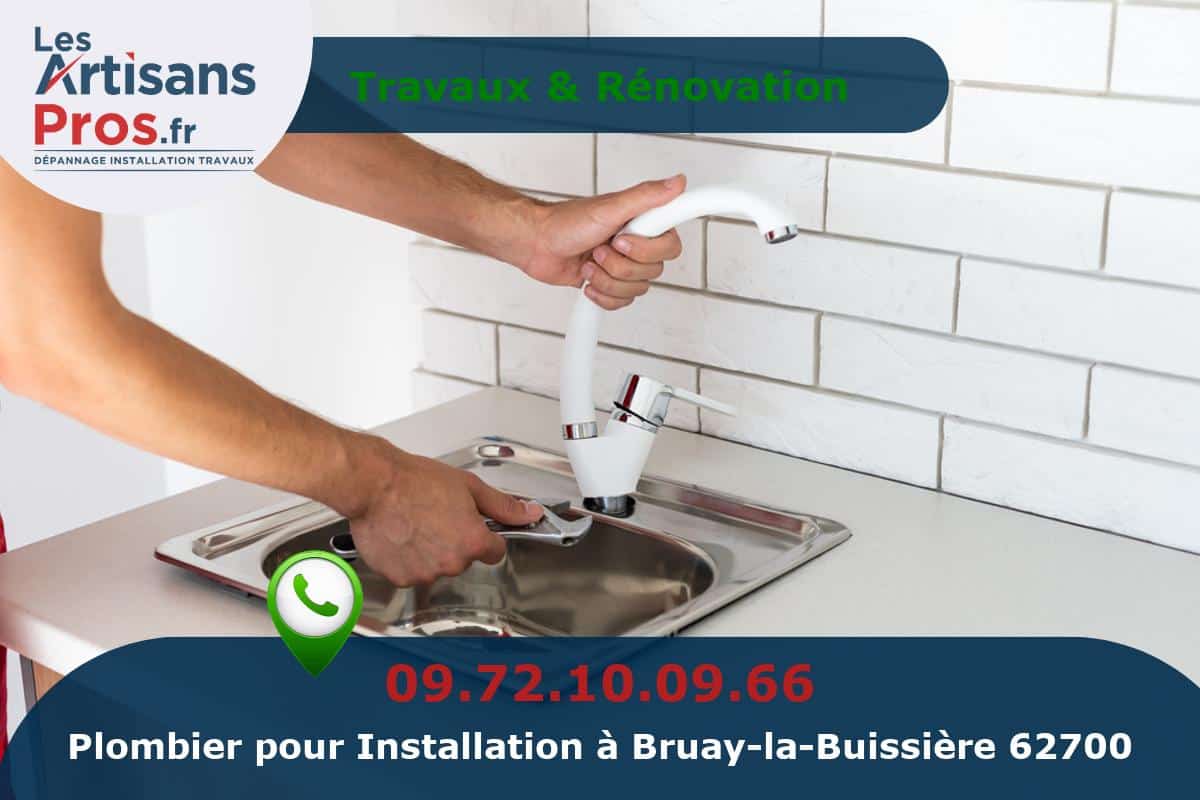 Installation de Plomberie Bruay-la-Buissière