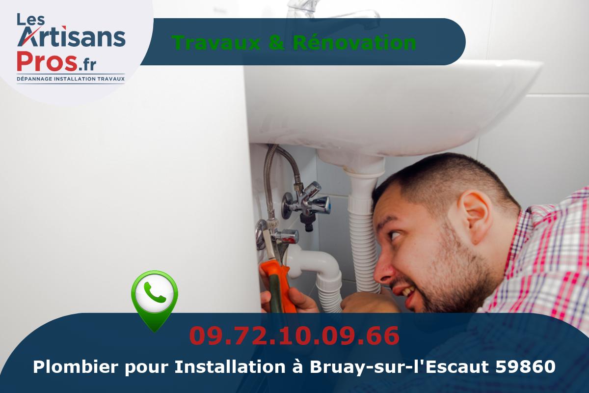 Installation de Plomberie Bruay-sur-l’Escaut