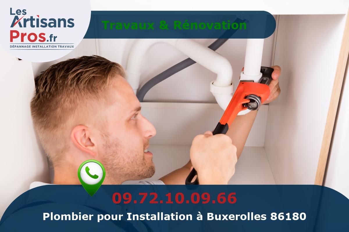 Installation de Plomberie Buxerolles