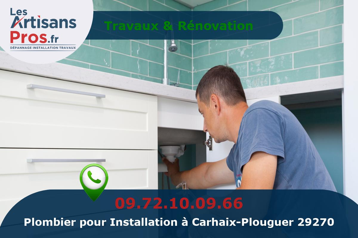 Installation de Plomberie Carhaix-Plouguer