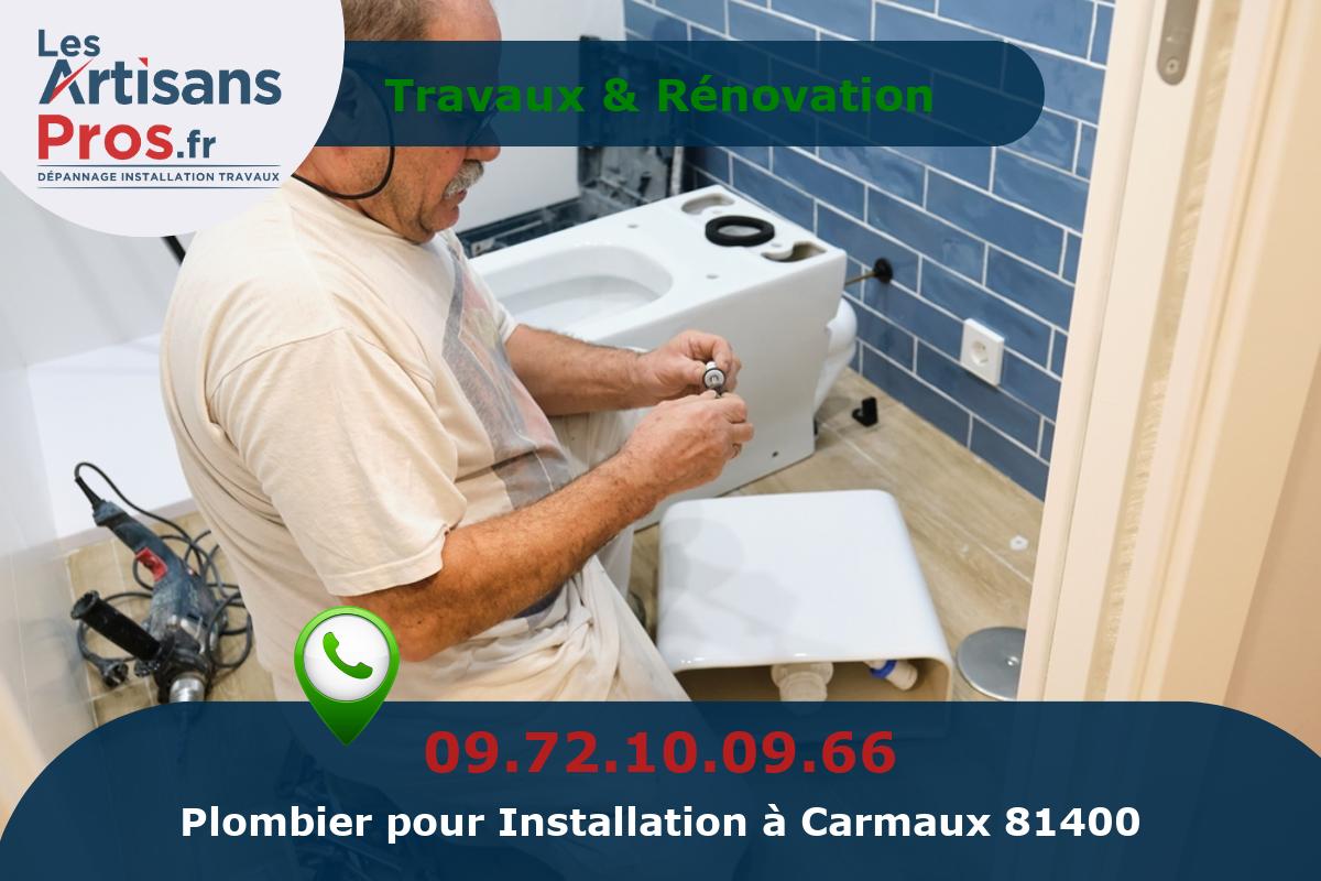 Installation de Plomberie Carmaux