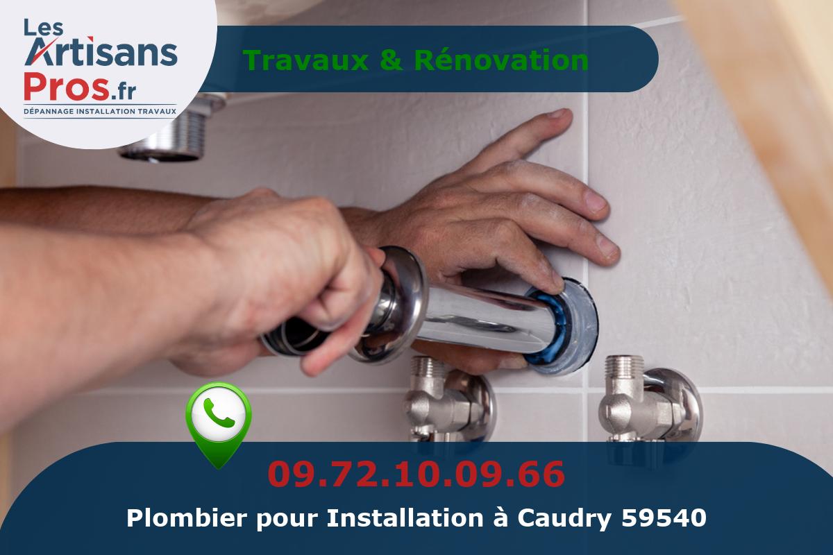 Installation de Plomberie Caudry