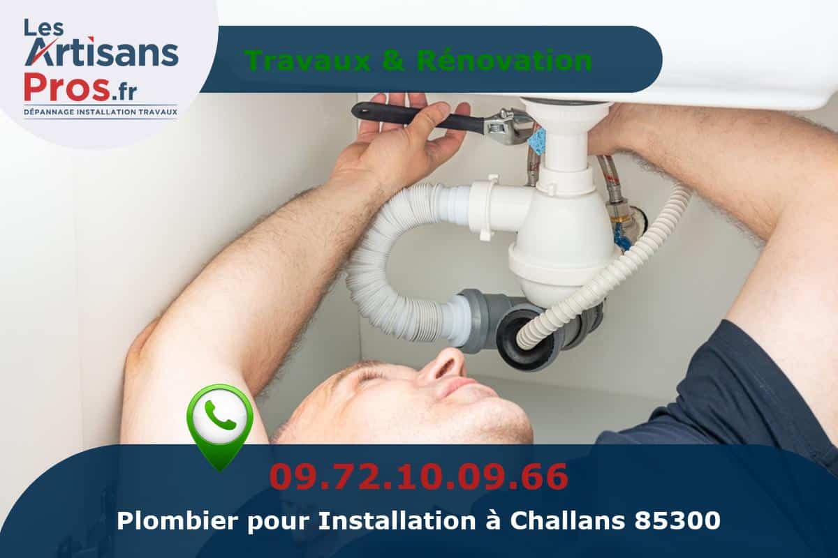 Installation de Plomberie Challans