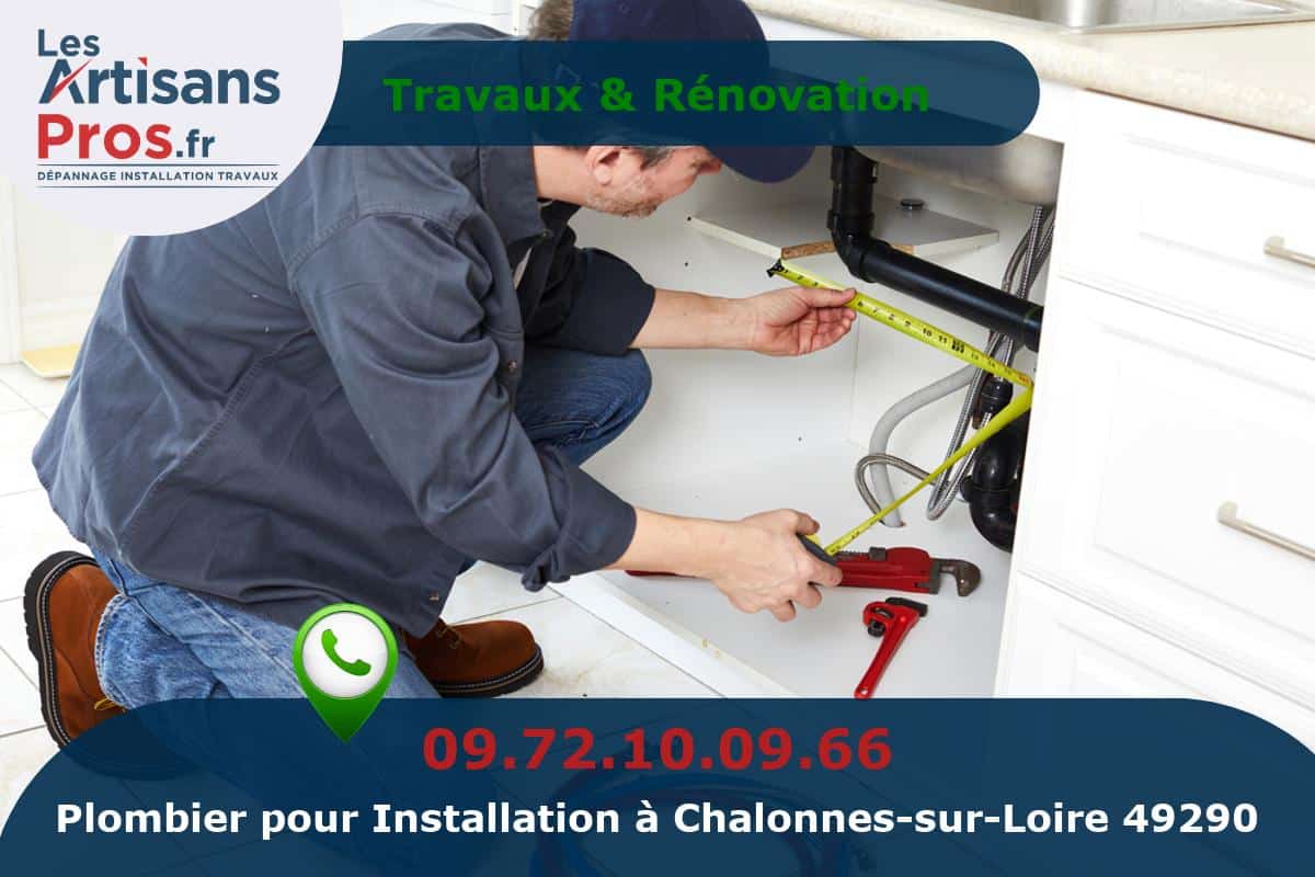 Installation de Plomberie Chalonnes-sur-Loire