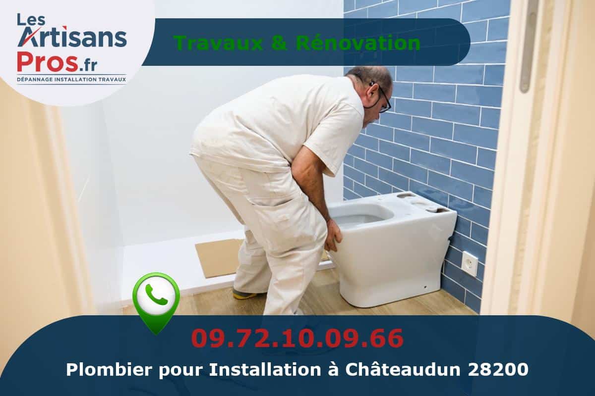 Installation de Plomberie Châteaudun