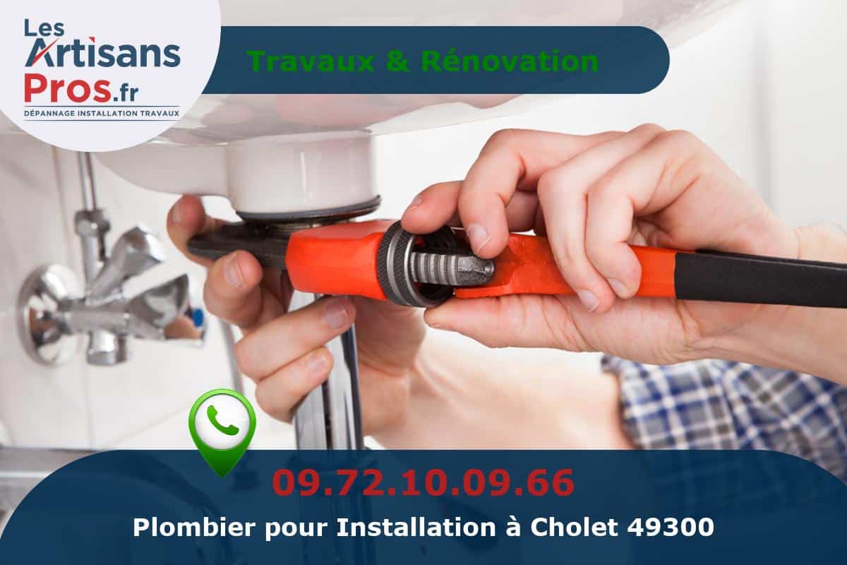 Installation de Plomberie Cholet