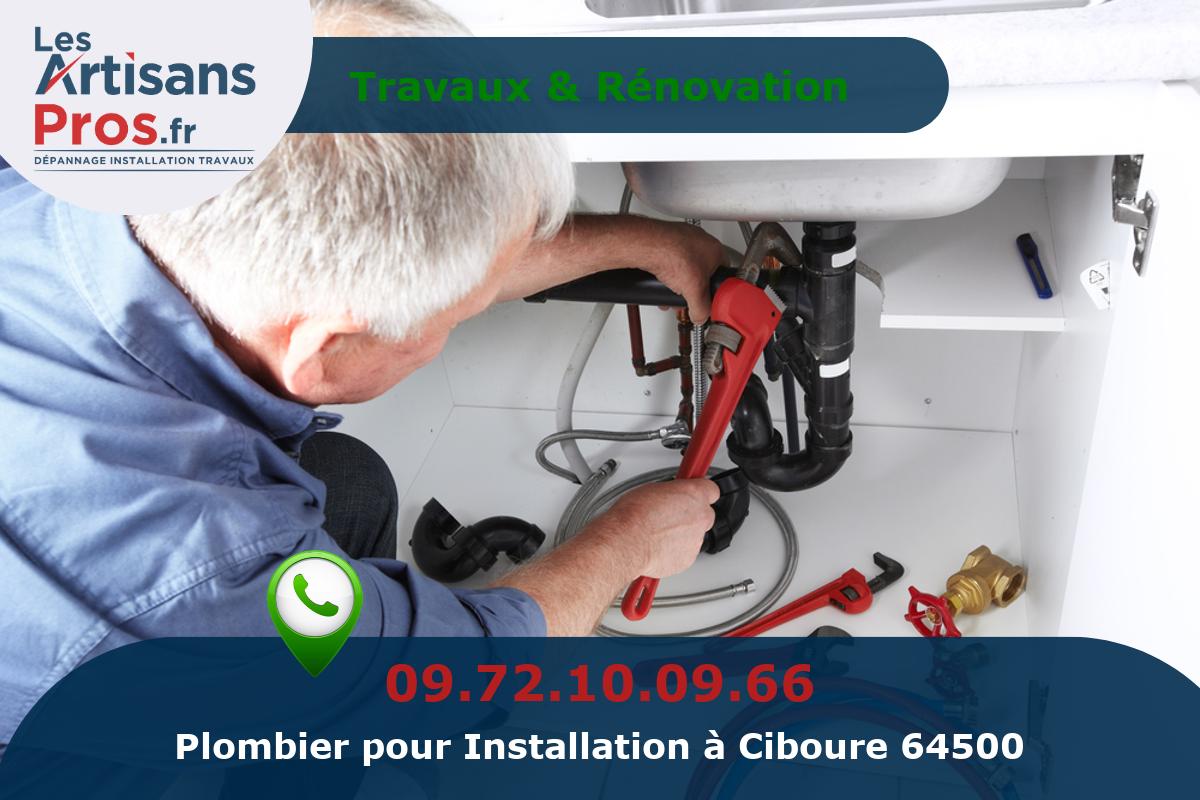 Installation de Plomberie Ciboure