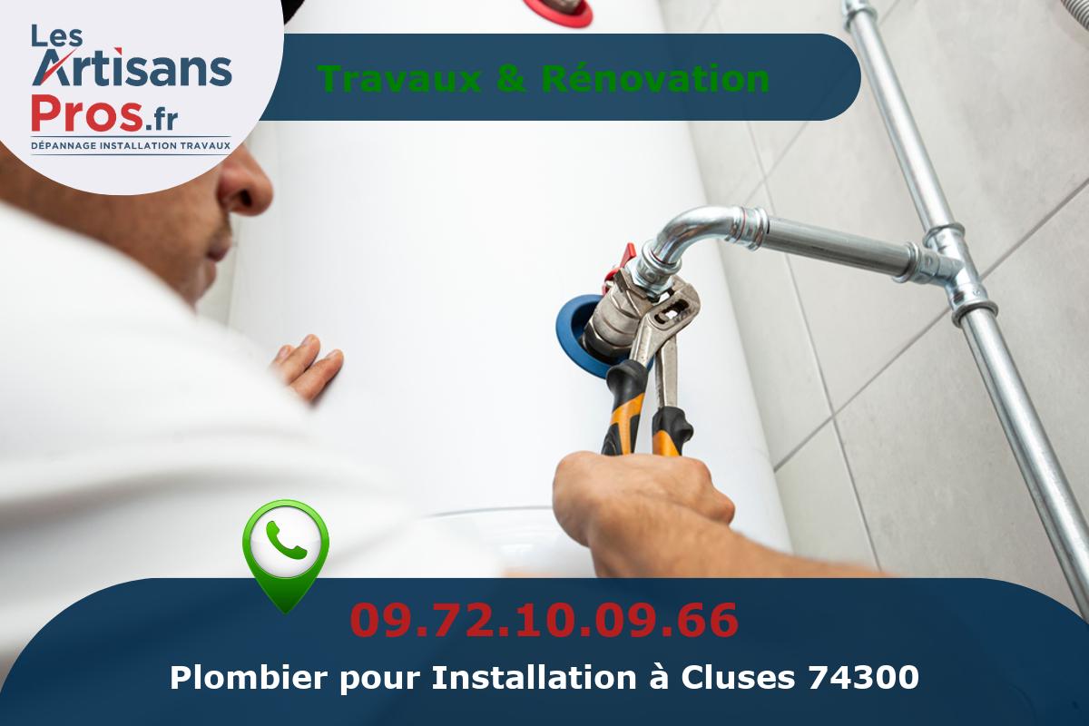 Installation de Plomberie Cluses