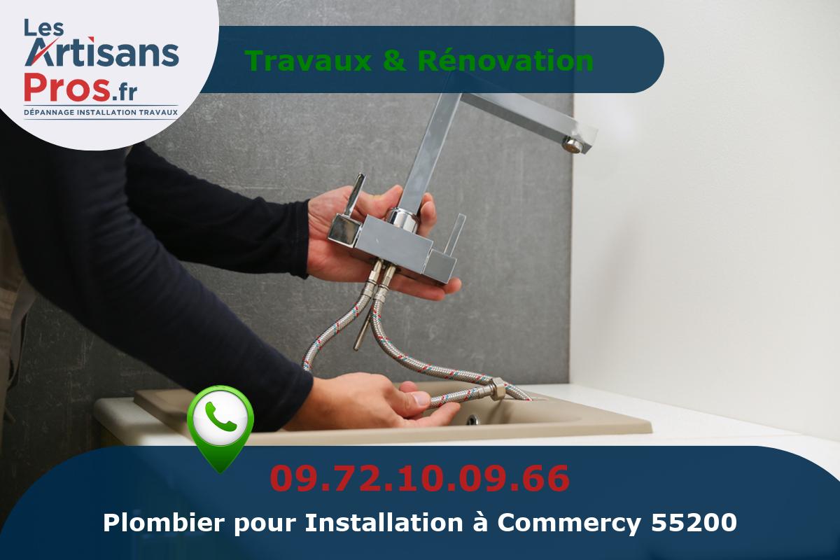 Installation de Plomberie Commercy