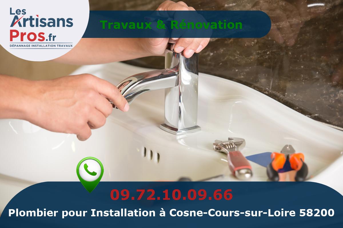 Installation de Plomberie Cosne-Cours-sur-Loire