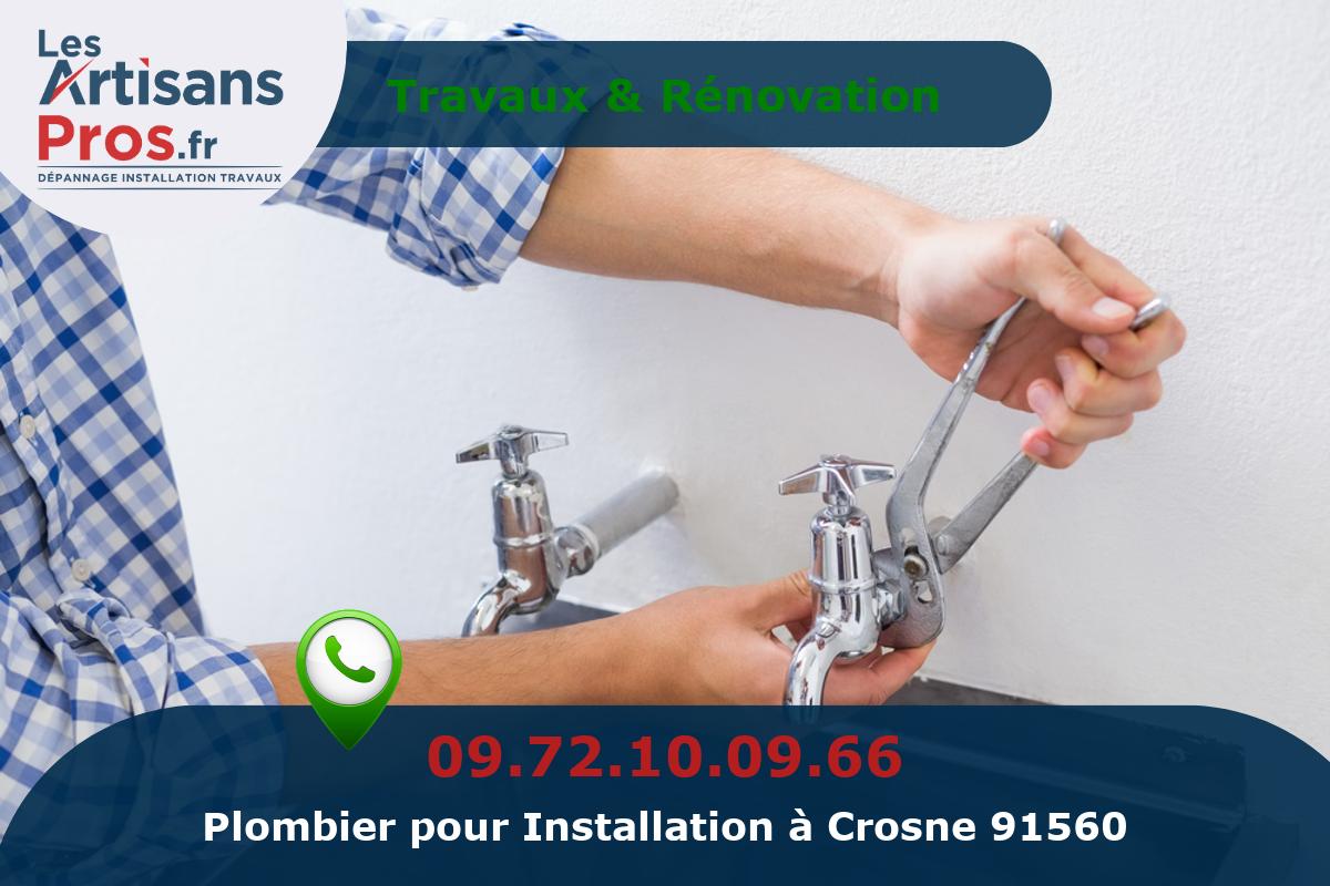 Installation de Plomberie Crosne