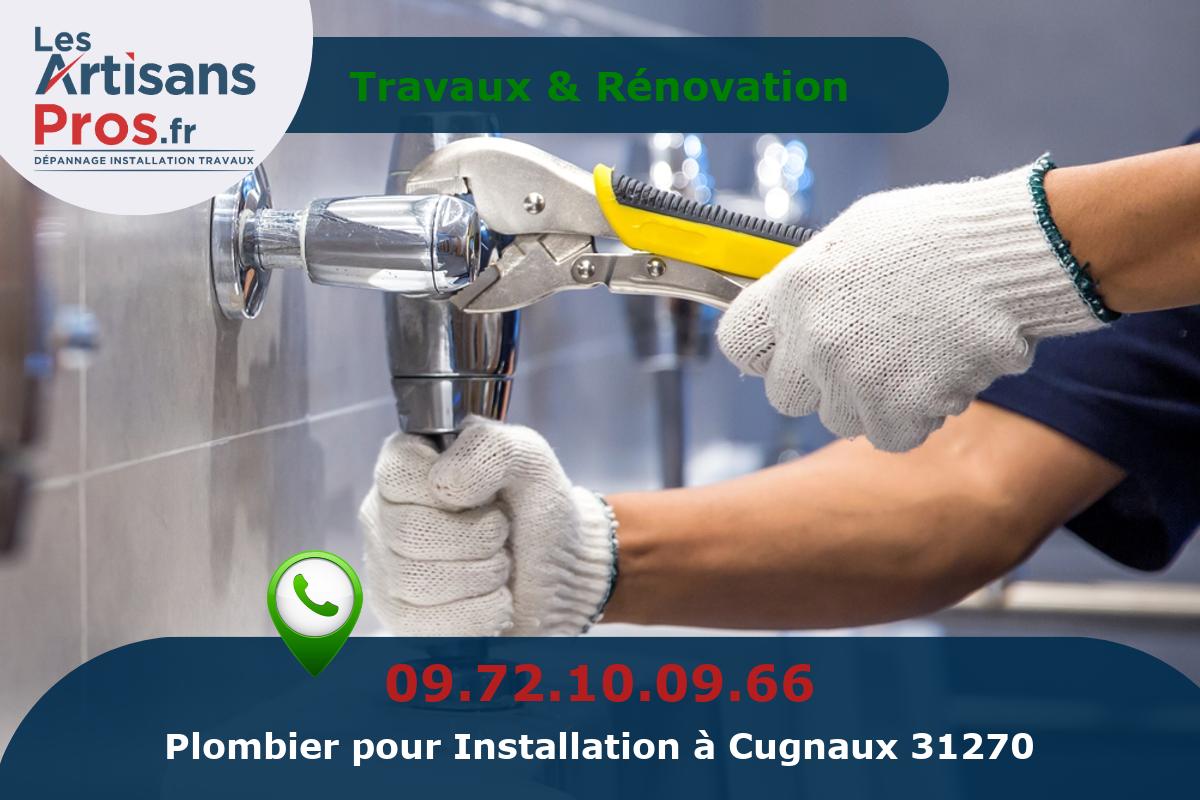 Installation de Plomberie Cugnaux