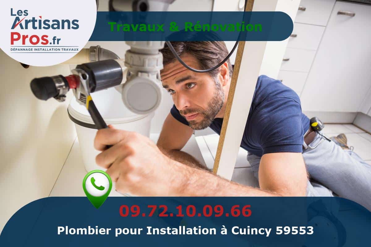 Installation de Plomberie Cuincy