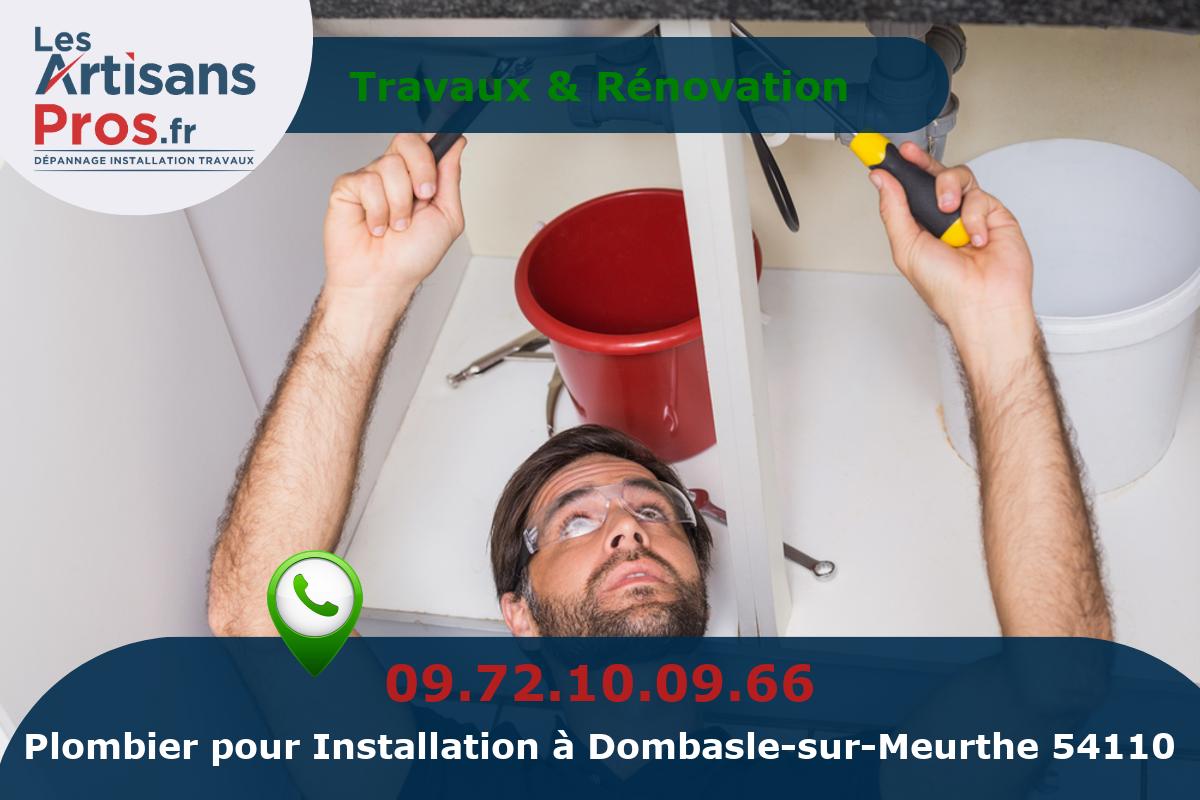 Installation de Plomberie Dombasle-sur-Meurthe