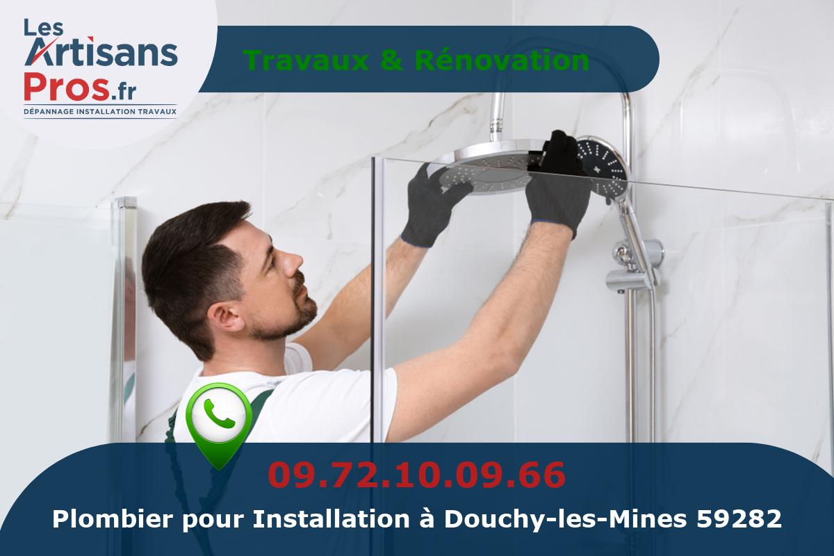 Installation de Plomberie Douchy-les-Mines