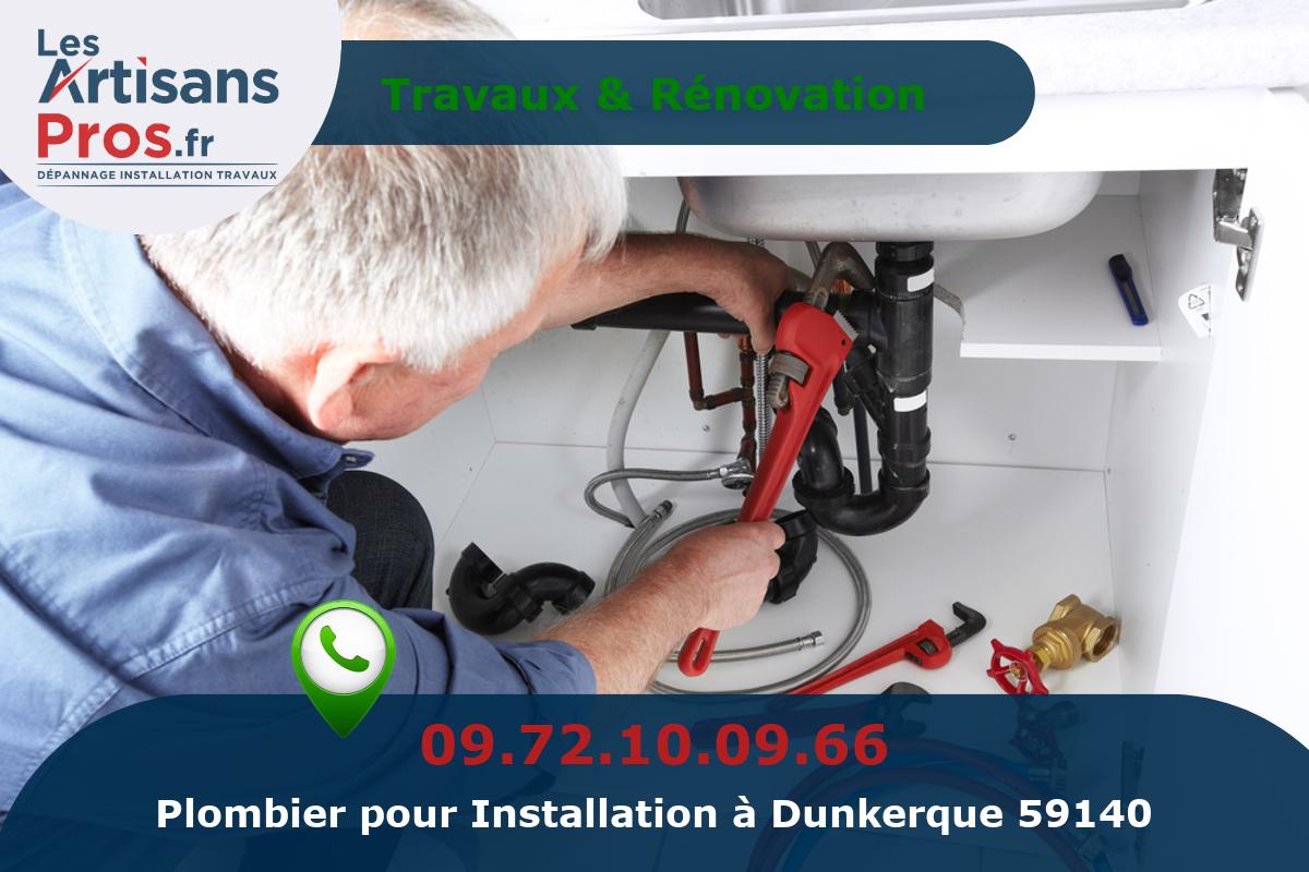 Installation de Plomberie Dunkerque