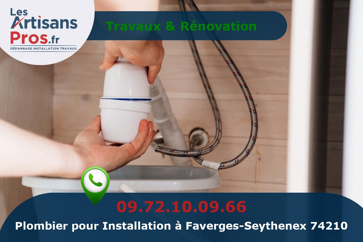 Installation de Plomberie Faverges-Seythenex