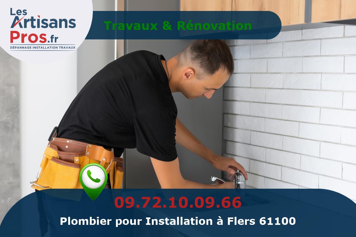 Installation de Plomberie Flers