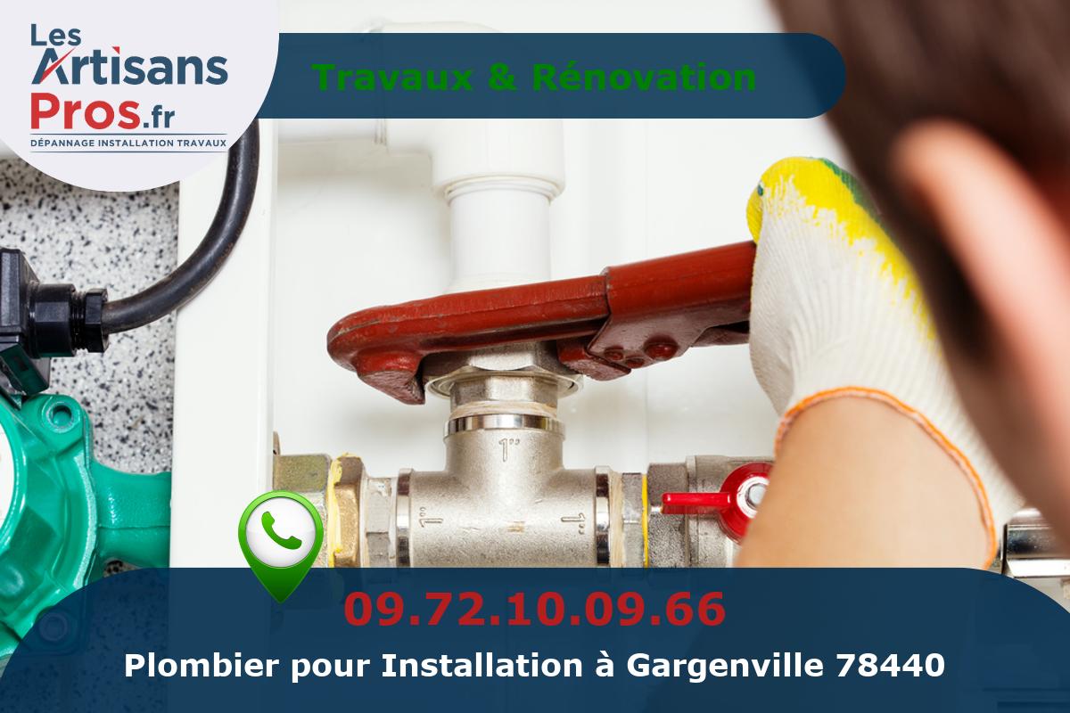 Installation de Plomberie Gargenville