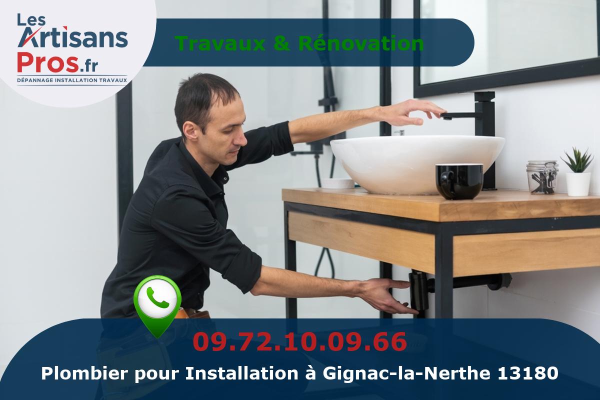 Installation de Plomberie Gignac-la-Nerthe