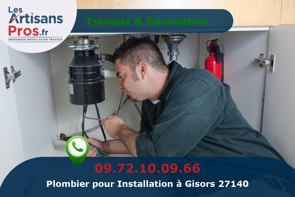 Installation de Plomberie Gisors