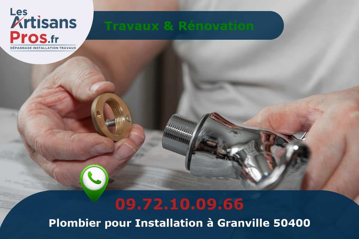 Installation de Plomberie Granville