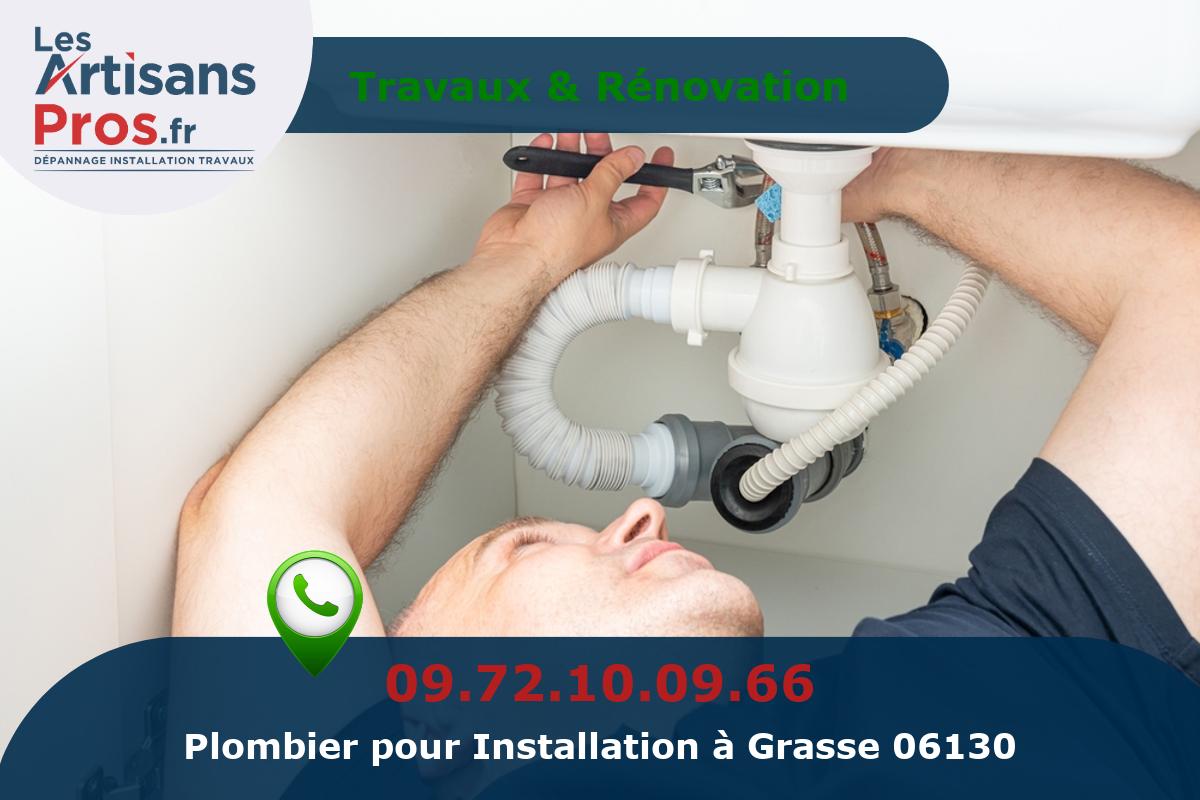 Installation de Plomberie Grasse