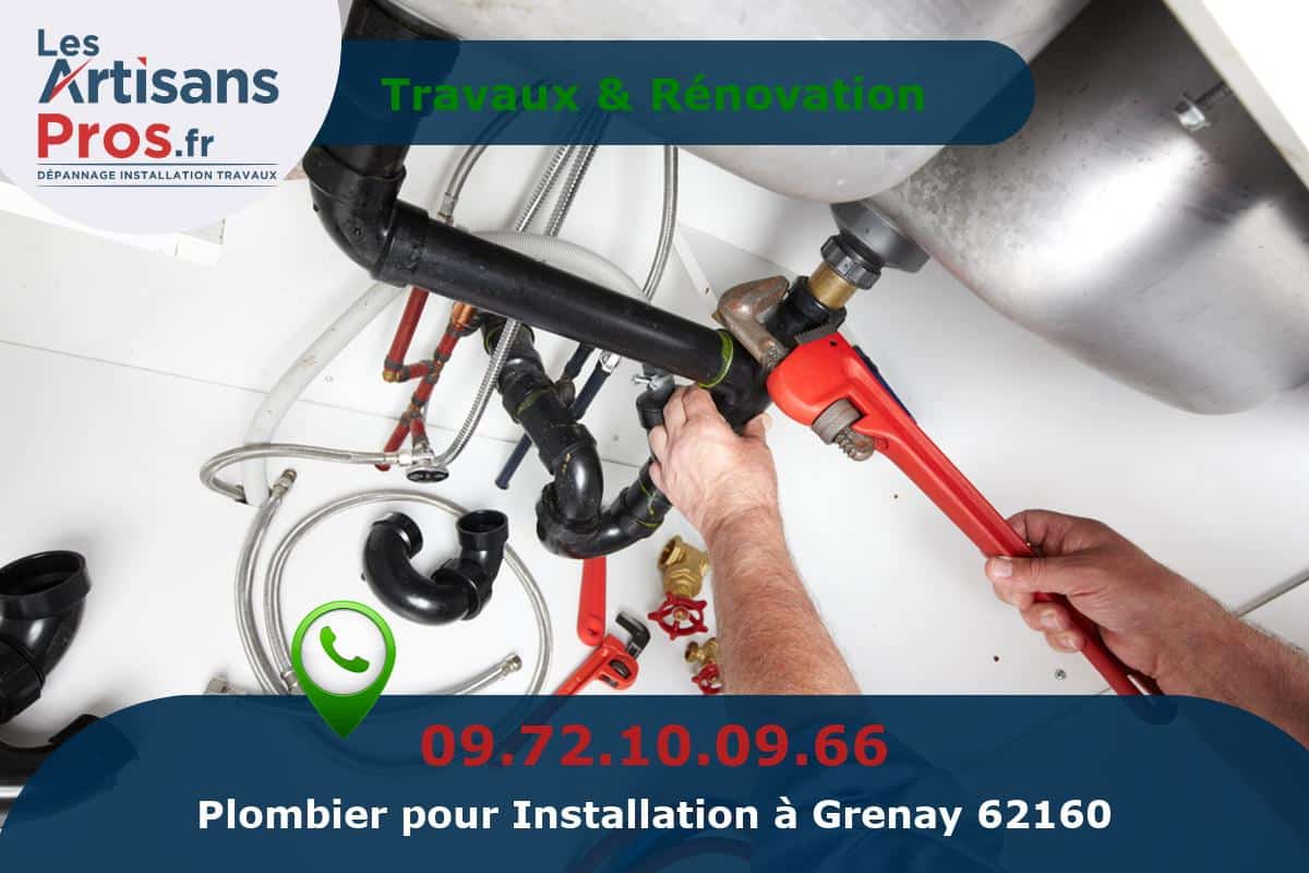 Installation de Plomberie Grenay