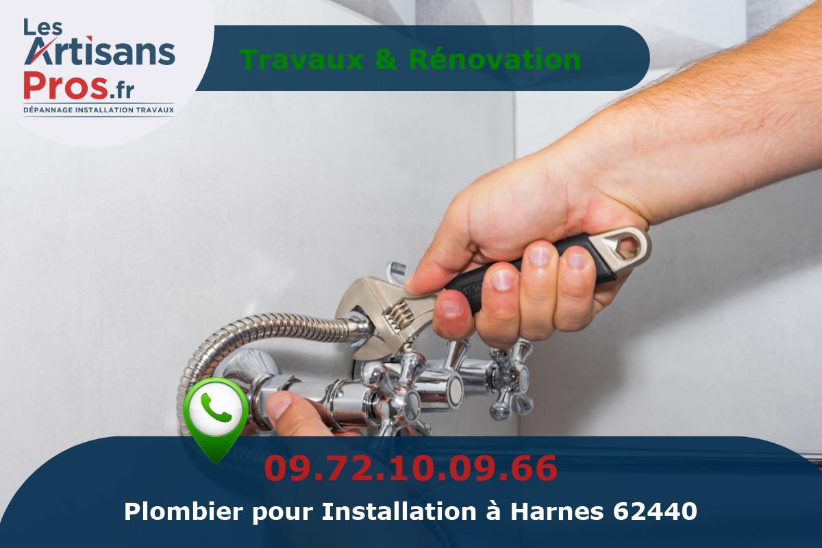 Installation de Plomberie Harnes