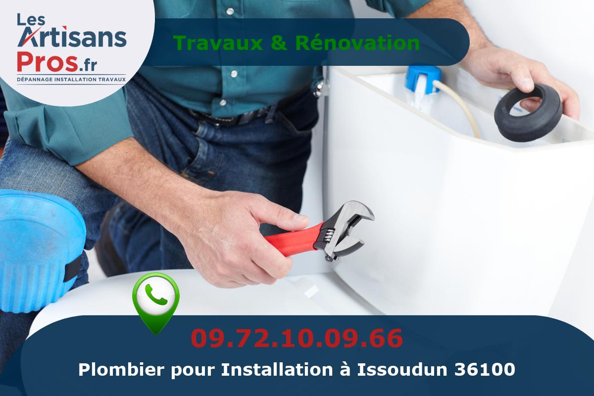 Installation de Plomberie Issoudun