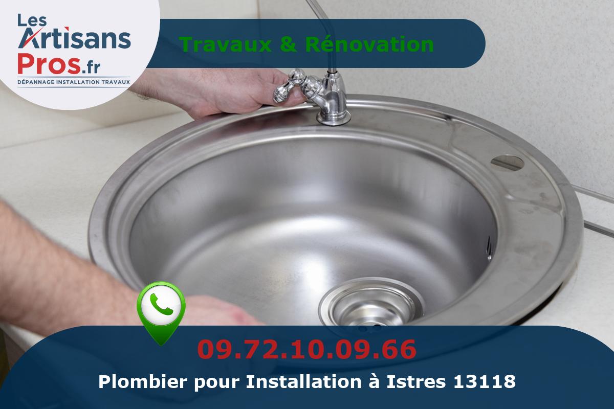 Installation de Plomberie Istres