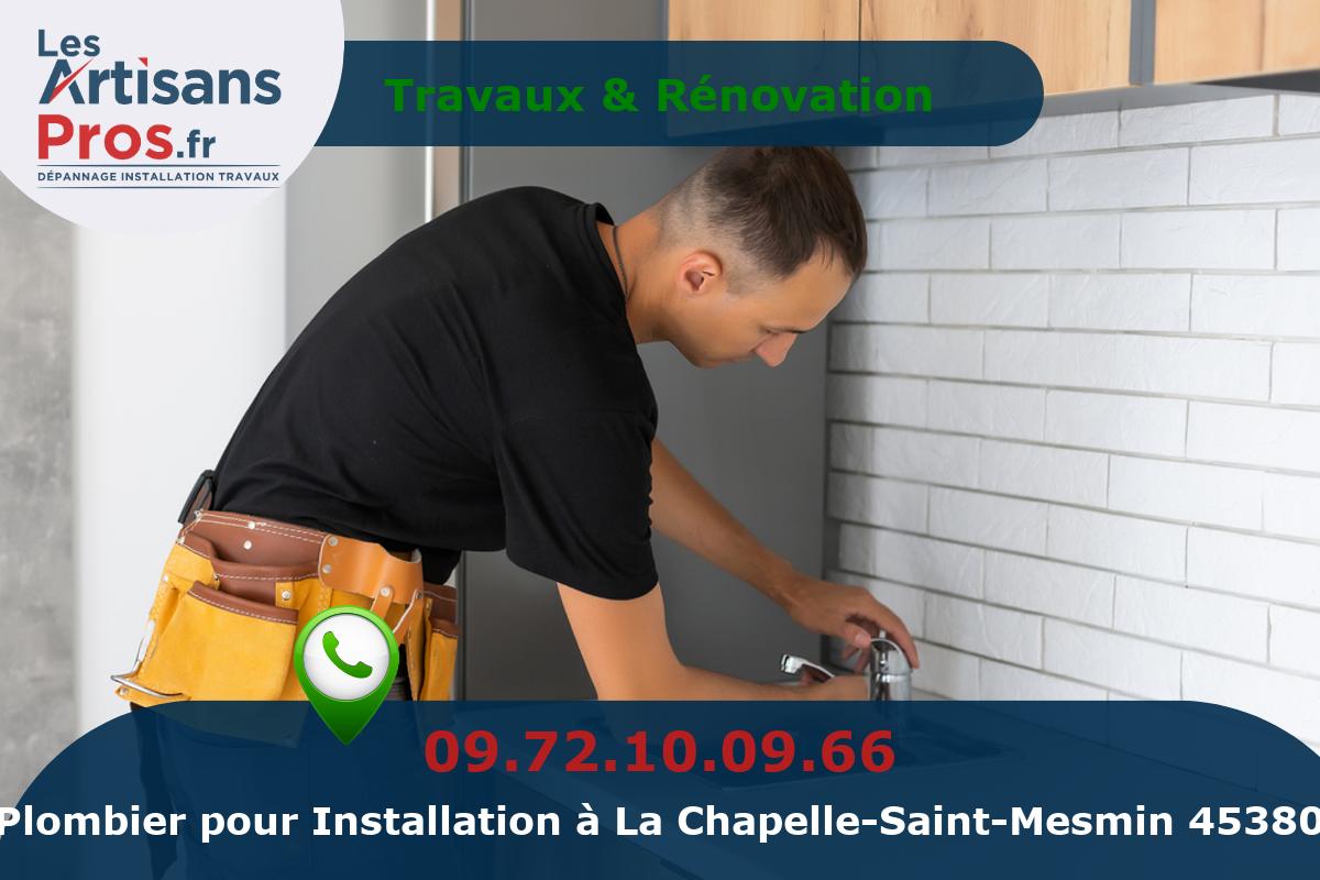 Installation de Plomberie La Chapelle-Saint-Mesmin