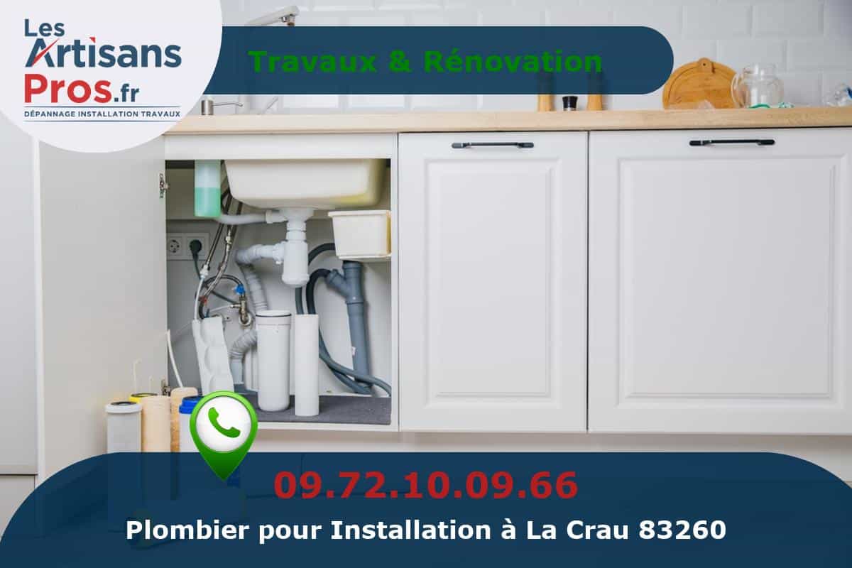 Installation de Plomberie La Crau