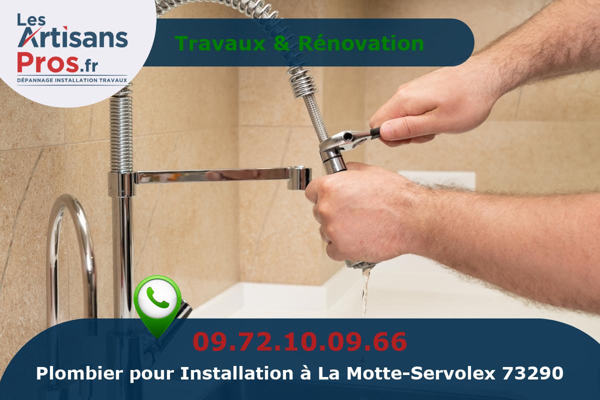 Installation de Plomberie La Motte-Servolex